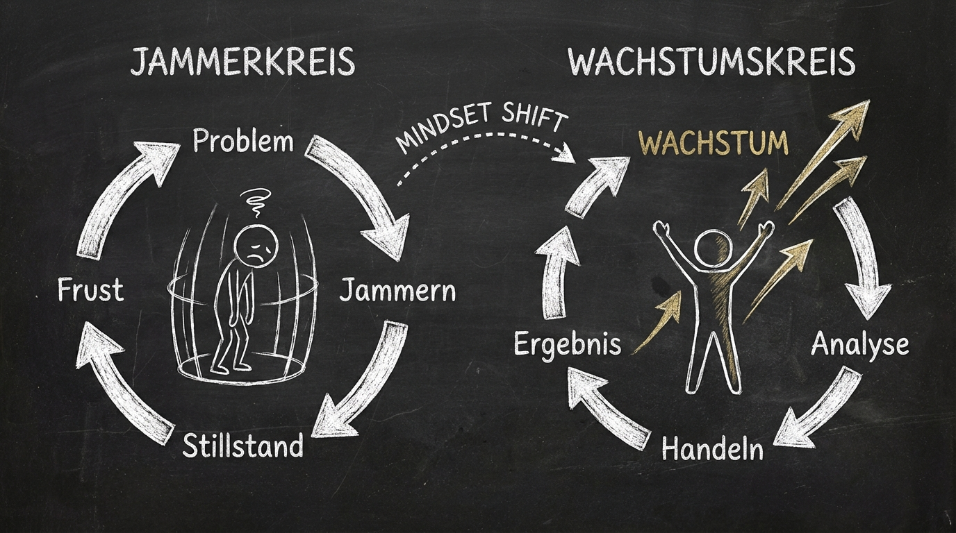 Jammerkreis vs. Wachstumskreis Schaubild