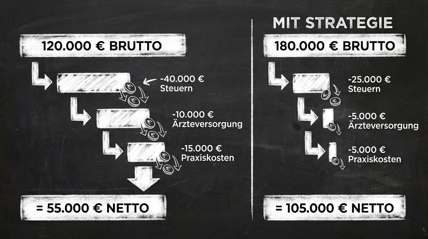 Was bleibt wirklich uebrig Finanz-Schaubild